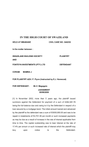 SZHC_3442_2002 - Swazi Legal Information Institute