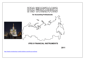 IFRS 9 Financial Instruments