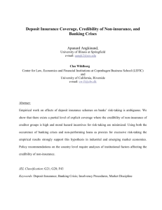 Bank Insolvency Procedures and Market Discipline in European