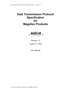 Magellan Data Transmission Protocol
