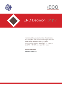 (ERC/DEC/(01)17) - ECO Document Database