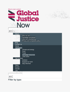 Resources | Global Justice Now