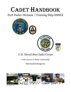 X-Ray Company - Fort Fisher Division – Training Ship Essex