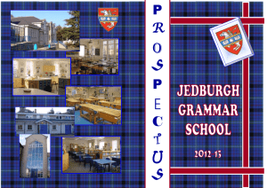 school data - Jedburgh Grammar School