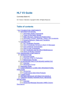 HL7 V3 Guide