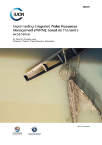 Implementing Integrated Water Resources Management
