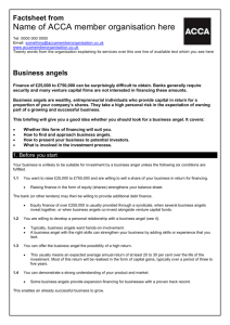 BHP guide to... Business angels