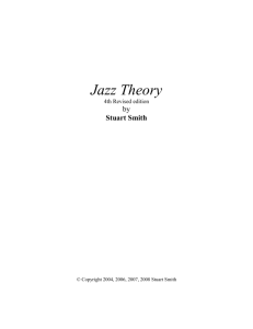Jazz Theory - Computer Science