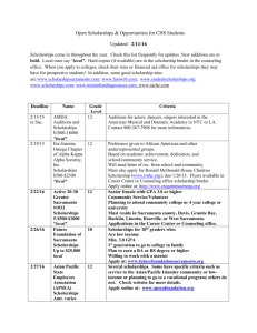 CHS scholarships 2-11-16
