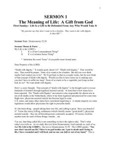 Meaning of Life 1 - Christian Life Resources