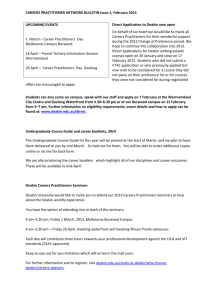 CAREERS PRACTITIONER NETWORK BULLETIN Issue 1