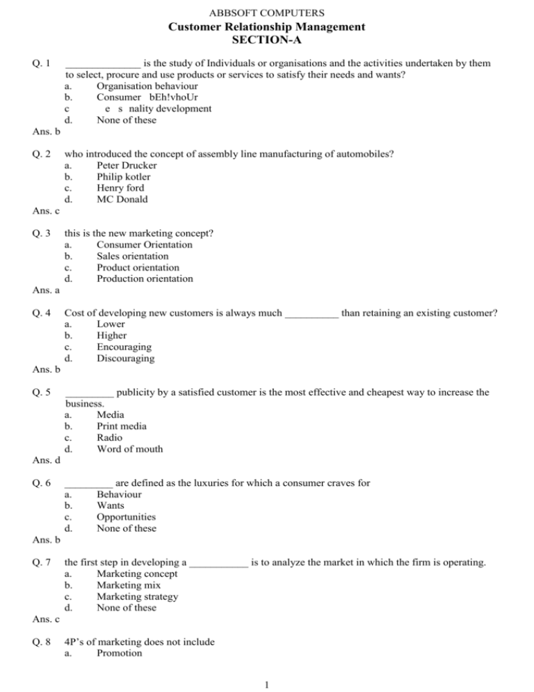 customer-relationship-management