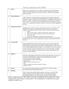 2011 TP-CASTT Analysis Assignment