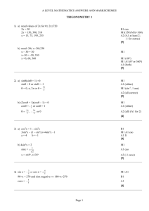 Answers - NLCS Maths Department