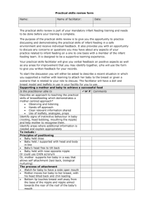 Practical skills review form