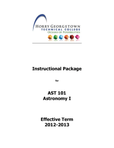 instructional package - Horry Georgetown Technical College