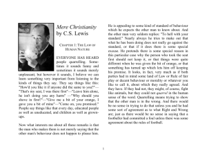 Mere Christianity - PND