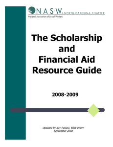 Internet Scholarship and Financial Aid Resources