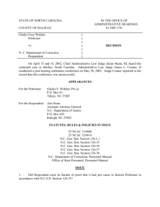 Published - Office of Administrative Hearings