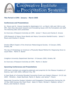 This Period in CIPS: January – March 2005 Conferences and