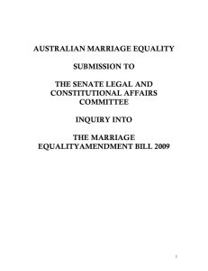 AME Senate inquiry submission 2009