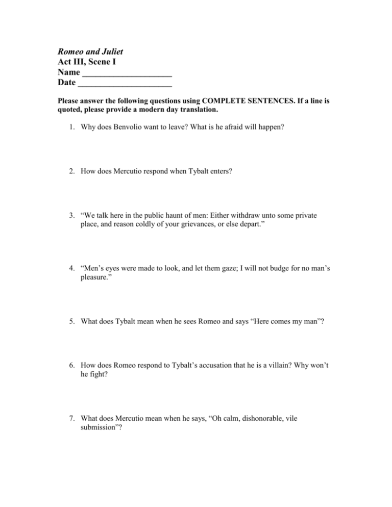 assignment 5 act 3 scene 1 reading questions