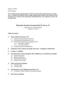 Discussion document in preparation for Survey 3 (doc 246 KB)