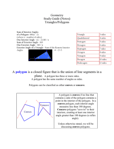 polygons and triangles