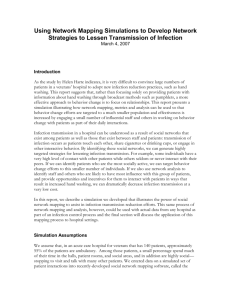 Using Network Mapping Simulations to Develop