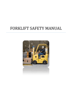forklift safety manual - Digital