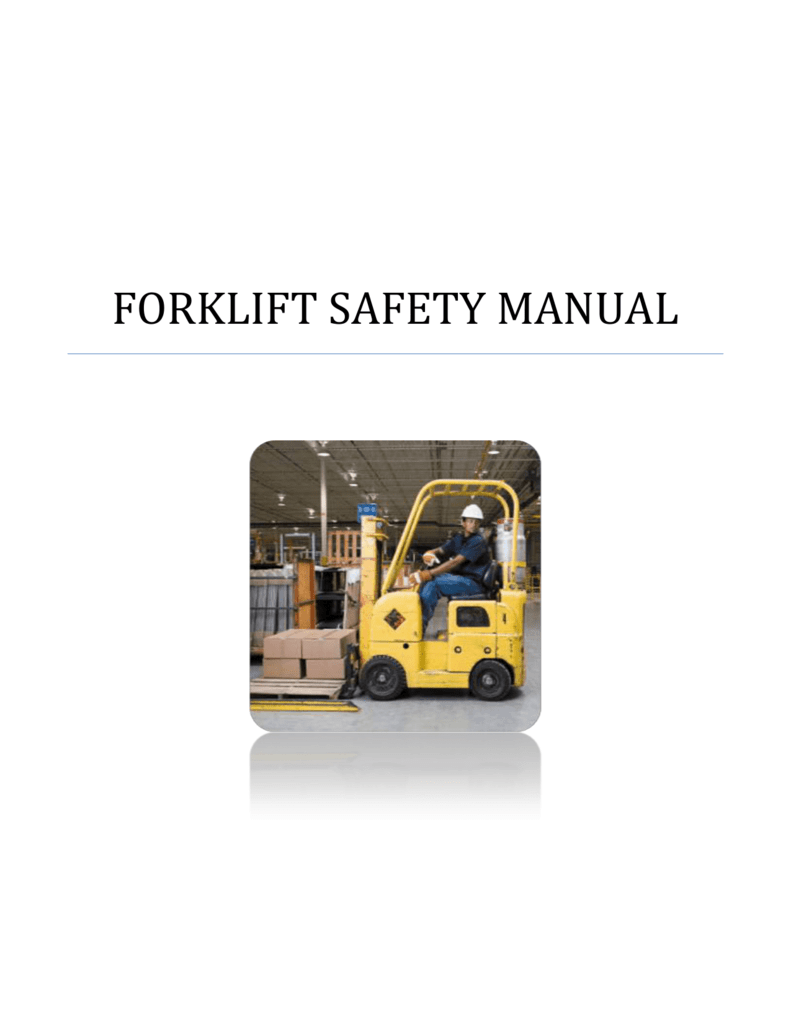 Forklift Safety Manual Digital