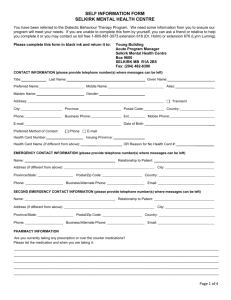 Microsoft Word - 03008 Patient Information Form 2013-01