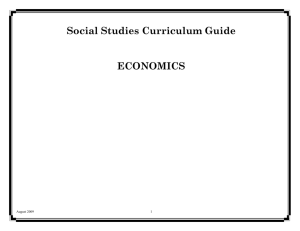 Economics - GCSS - Georgia Council for the Social Studies