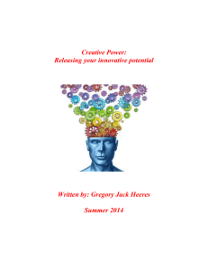 Creativity ebook July 2014