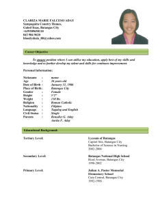 clariza's resume