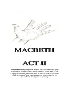 Vocabulary - Macbeth Act II