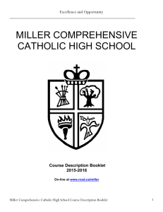 MILLER COMPREHENSIVE HIGH SCHOOL