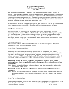 UCB PACT HS Assessment Assignment
