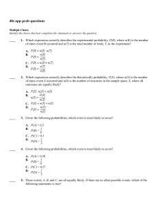 40s applied prob questions 2012-2013