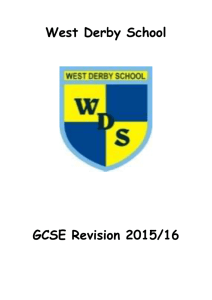 REVISIONBOOKLETmastercopy - West Derby School