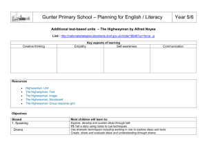 Gunter Primary School – Planning for English / Literacy Year 5/6