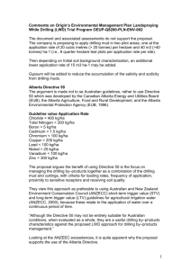 Landspraying-of-Drilling-muds