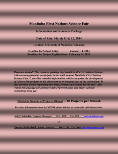 Philosophy and Goals of the MFNERC Science Fair