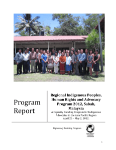 Indigenous Peoples, Human Rights and Advocacy Program