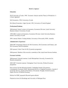 List of publications - Leeds University Business School