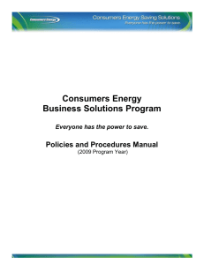 Test - Consumers Energy