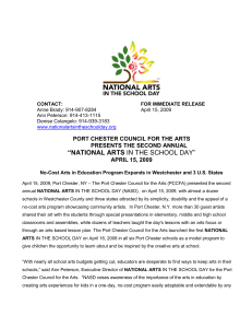 CONTACT: - National Arts in the School Day