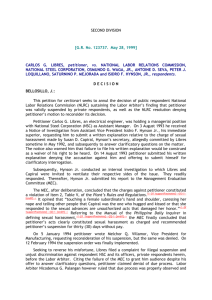 CARLOS G. LIBRES, petitioner, vs. NATIONAL LABOR RELATIONS