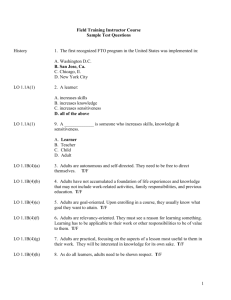 Test Questions (Sample Answer Key)- (Sep 07)