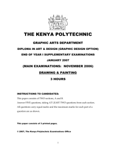 THE KENYA POLYTECHNIC